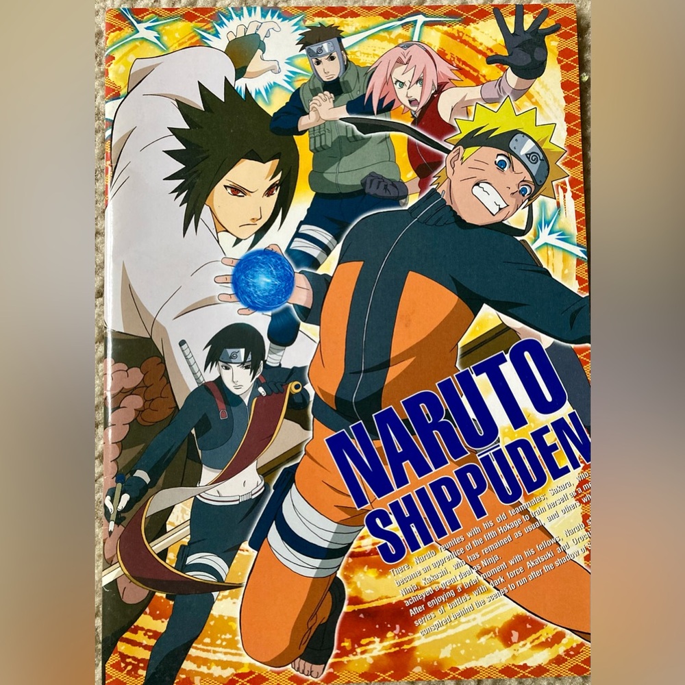 Retro Naruto Shippiden Journal